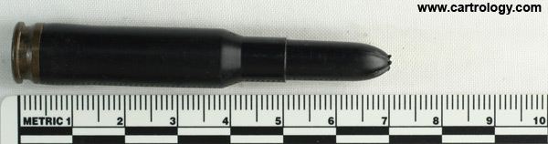 7.62mm NATO Blank  West Germany DAG* 11-58 profile view.