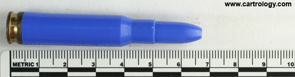 7.62mm NATO Plastic Training  West Germany  profile view.