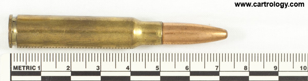 7.35mm Carcano Ball  Italy SMI 939 profile view.
