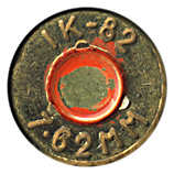 7.62mm NATO Ball  Yugoslavia IK-82 7.62MM head view.