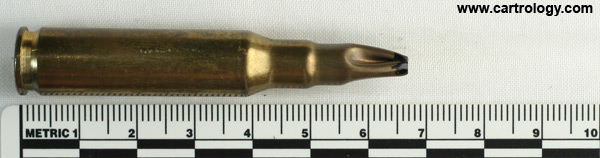 7.62mm NATO Blank  West Germany MEN 77 profile view.