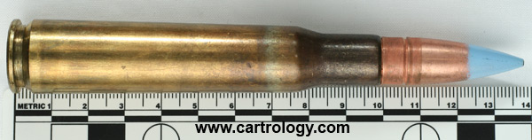 .50 BMG Limited Range Training  United States L C 7 7 profile view.