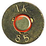 .50 BMG Ball  Yugoslavia IK 85 head view.