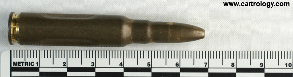 7.62mm NATO Dummy  Canada ⊕ DA 59 profile view.