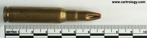 7.62mm NATO Blank  Belgium ⊕ FN 59 profile view.