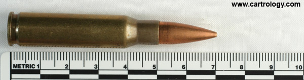 7.62mm NATO Ball C21 Canada ⊕ IVI 68 profile view.