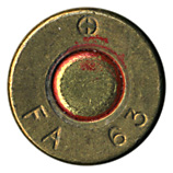 7.62mm NATO Ball M80 United States ⊕ FA 63 head view.