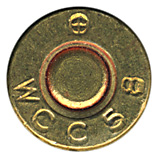 7.62mm NATO Ball M59 United States ⊕ WCC 58 head view.