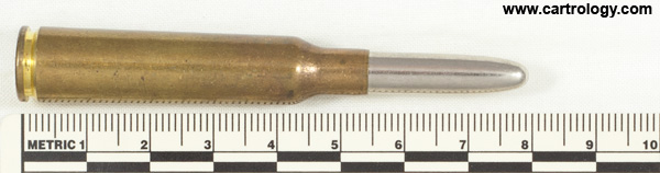 6.5 x 55mm Mauser Ball  Denmark HA 8 46 V1 4(triangle) profile view.