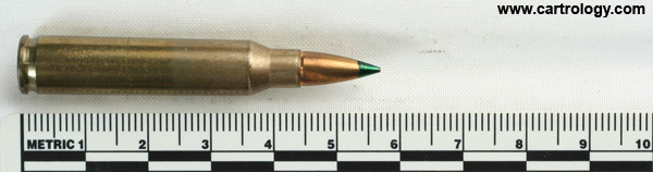 5.56 x 45mm Ball  Austria HP 223 5,56 profile view.