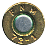 5.56 x 45mm Tracer  Portugal FNM 72-1 head view.