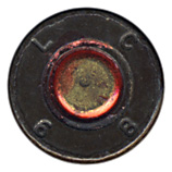 5.56 x 45mm Ball  United States L C 6 8 head view.