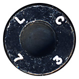 5.56 x 45mm Dummy  United States L C 7 3 head view.
