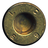 5.56 x 45mm Dummy M199 United States L C 6 9 head view.