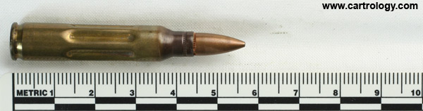 5.56 x 45mm Dummy M199 United States L C 6 9 profile view.