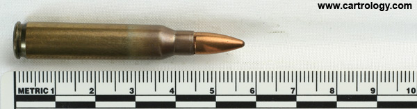 5.56 x 45mm Ball  Singapore GA .223 profile view.