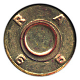 5.56 x 45mm Blank XM200 United States R A 6 6 head view.