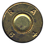 5.56 x 45mm Grenade Blank  United States R A 6 4 head view.