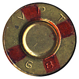 7.62 x 39 mm Ball  Finland VPT 68 head view.