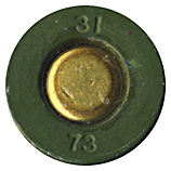 7.62 x 39 mm Blank  China 31 73 head view.