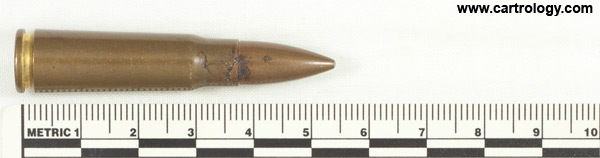 7.62 x 39 mm Ball  Soviet Union ► 60 ◄ 50 profile view.