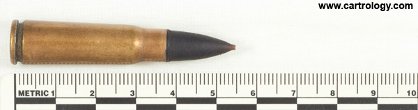 7.62 x 39 mm Dummy  China 61 64 profile view.