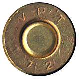 7.62 x 39 mm Blank  Finland VPT 72 VPT 74 head view.