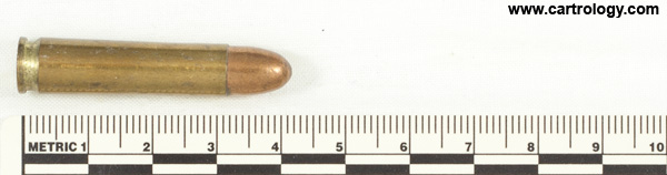 .30 Carbine Ball  Dominican Republic 30 M1 61 profile view.