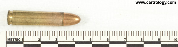 .30 Carbine Ball  Netherlands 7.62x33 NWM 59 profile view.