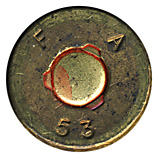 .50 BMG AP (Plate Test)  United States F A 53 head view.