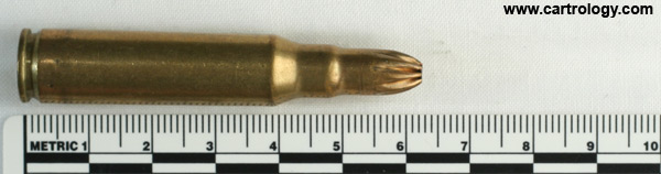 7.62mm NATO Blank  Denmark AMA 58 profile view.