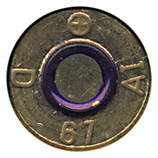 7.62mm NATO AP  Netherlands ⊕ D 67 AI head view.
