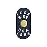 5.56mm Folded Ball  United States ICCA 5.56 USA 1984 head view.