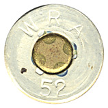 .50 BMG Tracer  United States WRA 52 head view.