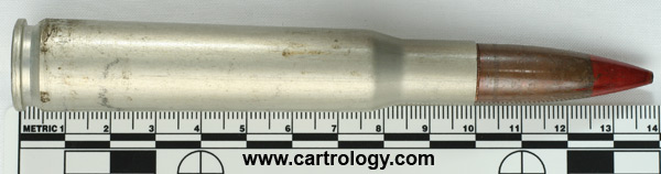 .50 BMG Tracer  United States WRA 52 profile view.