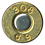 7.62mm NATO Ball  United States 308 69 head view.