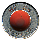 7.62mm NATO Dummy L1A2 Australia MF 64 7.62 L1A2 head view.