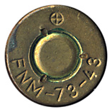 7.62mm NATO Ball  Portugal ⊕ FNM-73-43 head view.