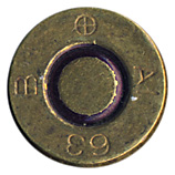 7.62mm NATO Ball  Netherlands ⊕ B 63 AI head view.