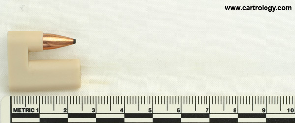 5.56mm Folded Ball  United States F A 1976 profile view.