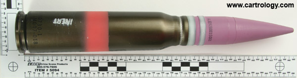 30 x 173mm GAU-8/A Proof United States profile view.