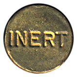 5.56 x 45mm Blank (Inert)  United States INERT head view.