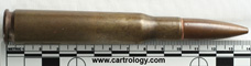 .50 BMG Ball M2 United States W C C 8 5 profile view.