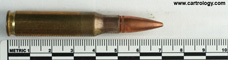 7.62mm NATO Ball M80 United States ⊕ RA 59 profile view.