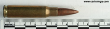 7.62mm NATO Ball M80 United States ⊕ WRA 58 profile view.