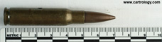 7.62mm NATO Dummy T70E4 United States F A 49 profile view.