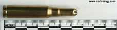7.62mm NATO Blank (Inert)  United States L C 8 3 profile view.