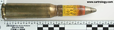20 x 102mm HEI-T (Self Destruct) M246 United States  profile view.