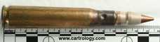 .50 BMG Salvo Squeezebore Type 10 United States 4 5 T W profile view.