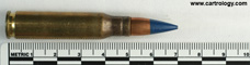 7.62mm NATO Inert M172 (Special) United States LC 77 INERT profile view.